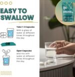 Noble Nature Lion’s Mane & Ashwagandha KSM-66 4-in-1 Adaptogen & Nootropic Supplement with Zinc Bisglycinate & Vitamin B1 – Brain, Focus & Calm Support – Made in The UK – 90 Capsules - Image 6