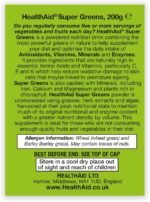 HealthAid SuperGreens Powder, 200 g, Green - Image 3