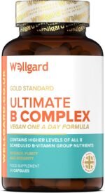 Wellgard Vegan Vitamin B Complex High Strength - with Vitamin B1 (Thiamin), Vitamin B2 (Riboflavin), Niacin, Vitamin B6, Folic Acid, Vitamin B12 and Biotin, 90 Capsules, Made in UK - Image 5