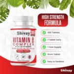 Vitamin B Complex – 365-Count Vitamin B Complex Tablets 1-Year Supply High-Strength Tablets with B1, B2, B6, B12, Folic Acid, Biotin for Tiredness, Fatigue, Immune Support, Made in UK - Image 3