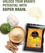 Super Brain- Moringa with Ashwagandha Lion Mane Mushroom 8600mg- 100% Natural- No Added Fillers or Binders- Boost Your brainpower and Enhance Mental Clarity - Image 6