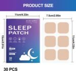 Sleep Patch - Plant-Based Formula, Goodnight Soothing Relief, Natural Night Support | Rest Sticker with Skin-Friendly Design for Deep Rest Comfort, Stress Fatigue Relaxation - Image 7