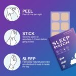 Sleep Patch - Plant-Based Formula, Goodnight Soothing Relief, Natural Night Support | Rest Sticker with Skin-Friendly Design for Deep Rest Comfort, Stress Fatigue Relaxation - Image 8