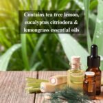 Essential Oil Spray Made from Teatree Lemon, Eucalyptus Citriodora & Lemongrass | Natural Energizer, Immunity Booster | Air Freshener Aura & Room Spray with Refreshing Citrusy Aroma- 50 ml - Image 3