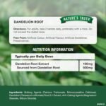 Dandelion Root Tablets | 500mg | High Strength Dandelion Extract | Taraxacum Officinale 5:1 Extract | 60 Vegan Tablets | Nature's Truth - Image 4