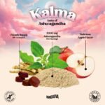 Kalma Ashwagandaha Gummies, Helps Reduce Stress, Boost Focus and Improve Sleep, Suitable for Vegans, Apple Flavour 60 Gummies - Image 3