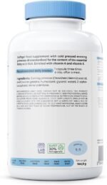 Osavi Primrose Oil 1800 mg with Vitamin A & E – 180 Softgels | Cold–Pressed Evening Primrose Oil with GLA, Enriched with Vitamin A & E | Supports Skin Health & Cell Protection - Image 3