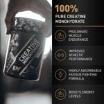 DY Nutrition Pure Creatine Monohydrate Powder 300 g, Unflavoured x60 Servings, 2 Month Supply – Increases High Intensity Performance. Gluten Free, Vegan Friendly Supplement - Image 4