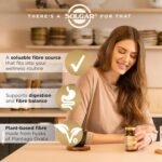 Solgar Psyllium Husks Fibre 500 Mg Vegetable Capsules - Pack Of 200 - High In Soluble Fibre - Vegan - Image 5