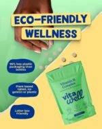 Vitawell Vitamin B Complex with Vitamin D3 | Energy, Tiredness & Fatigue Support | 3 Month Supply | High Strength B1, B2, B6, B12 | UK Made (90 Tablets) - Image 5