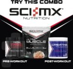 SCI-MX Ultra Muscle - Protein Powder for Muscle Development + 23 Vitamins & Minerals - Salted Caramel • 56g Protein + 5g Creatine + 7.8g BCAAs per Serving • 1.5kg - Image 6