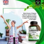D-Mannose 180 Capsules - Max Strength 1500mg per Serving - Precision DMannose - Vegetarian Capsules not Tablets or Pills, Made in The UK (180 Count (Pack of 1)) - Image 4