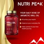 Max Strength Antarctic Krill Oil Softgels | 2000MG | 120 Capsules | Premium Blend Omega 3 Fatty Acids | EPA & DHA | Astaxanthin | Naturally Harvested | Heart Health & Brain Function - Image 4