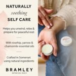 Bramley Calm Balm 15g - Aromatherapy & Sleep Balm with Rosehip Oil, Camomile & Yarrow Essential Oils - Relaxing Night-Time Ritual, Travel Size Self Care - Image 3