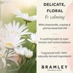 Bramley Calm Balm 15g - Aromatherapy & Sleep Balm with Rosehip Oil, Camomile & Yarrow Essential Oils - Relaxing Night-Time Ritual, Travel Size Self Care - Image 4