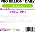Lindens - Pro Billion Daily - Acidophilus Lactobacillus - 120 Capsules - UK Made - 1 Billion CFU Friendly Bacteria - Supports Digestive Health - Vegan Friendly - GMP & Letterbox Friendly - Image 3