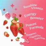 BeLive Vitamin D3 Gummies with B12 Vitamins - 60 Ct I Vegan Immune Support Gummies with Vitamin B12 & D3, Provides Enhanced Bone & Muscle Strength, Hearth Health and Energy - Strawberry Flavour - Image 4