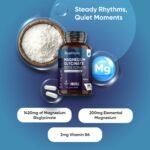 WeightWorld Magnesium Glycinate 1422mg | with Added Vitamin B6 | 180 Vegan Capsules | 3 Months Supply | Non-GMO & GMP- Approved Magnesium Supplements for Men & Women | Made in The UK - Image 3