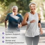 Glucosamine Sulphate and Chondroitin High Strength Supplement, 120 Capsules - with Turmeric and Vitamin C Complex - Arthritis and Joint Care for Women and Men to Assist with Pain Relief - Image 4