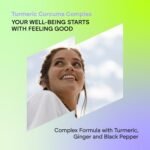 Turmeric & Black Pepper + Ginger Curcumin - 1420mg - Organic Turmeric Curcumin Ginger - 120 Capsules Nutralie - Image 3