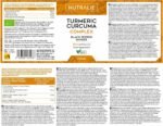 Turmeric & Black Pepper + Ginger Curcumin - 1420mg - Organic Turmeric Curcumin Ginger - 120 Capsules Nutralie - Image 4