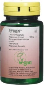 Health Plus Magnesium 100mg Mineral Supplement - 90 Tablets - Image 4