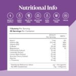 Kids Night-Time Gummies - 30 Gummies - Magnesium, L-Theanine, Vitamin B Complex - Vegan & Gluten-Free - Suitable for Ages 3+ - Novomins - Image 3