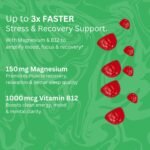 Ashwagandha Gummies for Women – 1500mg High Strength | with Magnesium & B12 | Stress Relief, Calm & Mood Support | Vegan, Sugar Free, Gelatin Free | 90 Gummies - Image 8