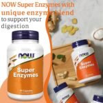 Now Foods, Super Enzyme, 90 Capsules, Lab-Tested, Highly Dosed, Gluten Free, SOYA Free, Non-GMO - Image 3