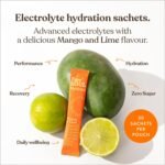Free Soul Hydrate | Electrolyte Hydration Sachets | Zero Sugar | 30 Sachets | Advanced Electrolyte Powder with Sodium, Magnesium, Vitamin C | Mango & Lime Flavour - Image 3
