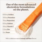 Free Soul Hydrate | Electrolyte Hydration Sachets | Zero Sugar | 30 Sachets | Advanced Electrolyte Powder with Sodium, Magnesium, Vitamin C | Mango & Lime Flavour - Image 4