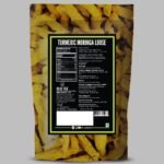 BLUE TEA - Turmeric Tea - Turmeric and Ashwagandha | 100gm || Indian SUPERFOOD || High in Curcumin - Caffeine Free | Herbal Tea | Non-GMO | Gluten - free | Eco-Conscious Zipper Pack - Image 3