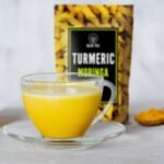 BLUE TEA - Turmeric Tea - Turmeric and Ashwagandha | 100gm || Indian SUPERFOOD || High in Curcumin - Caffeine Free | Herbal Tea | Non-GMO | Gluten - free | Eco-Conscious Zipper Pack - Image 6