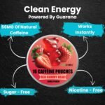 LYVWEL 5-Pack Caffeine Dip Pouches | Nootropic Focus & Neuro Support | Natural Caffeine Boost | 16 per Can | 56mg Caffeine Each | Nicotine-Free, Tobacco-Free | Instant Energy Boost - Image 4