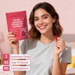 Vaginal Prebiotics and Postbiotics Gummies with 5 Billion CFU - for Gut Health, Immune System & Digestion - Feminine Balance Gummies for Women & Men - Cranberry Flavour, Sugar-Free, 90 Counts - Image 3
