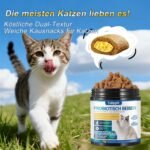 Cat Probiotics Chews for Digestive Health-550 Count with Digestive Enzymes & Prebiotics - Supports Gut Health, Reduces Diarrhea & Bad Breath - Tasty Chicken Flavor Soft Treats for Cats & Kittens - Image 3