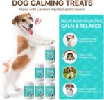 Dog Calming Treats for Anxiety & Stress: Dog Calming Treats for Reduce Stress, Fear, Separation Anxiety, Travel Issues - Calm & Relaxation with Lactium & Green Tea - Image 3