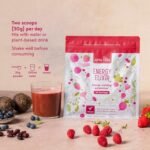 Super Berry Energy Powder 600g | Vegan Superfood Blend | Smoothie Drink Mix for Shakes | Supports Energy, Immunity & Metabolism | with Acai, Goji, Maca, Turmeric, Guarana & Vitamin B12 | Alpha Foods - Image 6