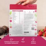 Super Berry Energy Powder 600g | Vegan Superfood Blend | Smoothie Drink Mix for Shakes | Supports Energy, Immunity & Metabolism | with Acai, Goji, Maca, Turmeric, Guarana & Vitamin B12 | Alpha Foods - Image 7