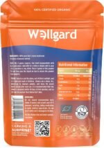 Wellgard Organic Lion's Mane Mushroom Powder 90 Grams - Mushroom Supplement, Dual Extract, Easy to Use, Certified Organic - Image 4