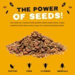 MUNCHY SEEDS Salted Caramel, Sunflower, Pumpkin, Protein Snack, Plant-Based Fibre & Vitamin E, Sweet & Delicious To Eat, Vegan Snacks for Kids & Adults, Add to Cereal or Salads - 2kg Bumper Tub - Image 4