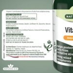 Natures Aid Vitamin E 400iu – Supports Skin, Heart & Immune Health - Natural Source – High Strength Antioxidant – Non-GMO, Gluten-Free – 60 Softgel Capsules - Image 4