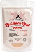 Organic Red Maca Root Gelatinized Powder, Soil Association Certified, 250g from The high Peruvian Mountains. - Image 4