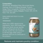 Verm-X Poultry Zest for Recovery After Moulting. Restores and Maintains Condition for Chickens, Ducks, Geese and Turkeys. Vet approved. UFAS assured,Clear,1.5 kg (Pack of 1) - Image 3