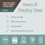 Verm-X Poultry Zest for Recovery After Moulting. Restores and Maintains Condition for Chickens, Ducks, Geese and Turkeys. Vet approved. UFAS assured,Clear,1.5 kg (Pack of 1) - Image 4