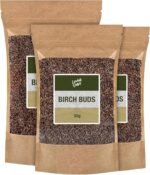 Lowhill Valley Birch Buds – Whole Buds 100% Pure Betula Pendula for Herbal Tea, Non-GMO, Natural, Hand-Packed – Embrace the Power of Nature – 200g - Image 4