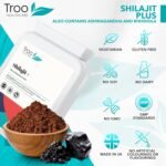 Troo Health Care Shilajit Plus - Advanced Adaptogen Complex with Ashwagandha, Rhodiola & Zinc for Energy, Mood, and Immune Support - 90 Capsules - Image 3