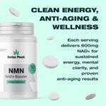 NMN = NAD+ Supplement, 600mg per Serving, Enhanced Absorption, Actual NAD+ Supplement for Cellular Repair & Energy Metabolism | Vegan, Non-GMO - Image 3
