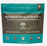Magnesium Glycinate + with Added Vitamin B6-1600mg Supplement as Bisglycinate - High Strength - High Absorption - 320mg Elemental Magnesium - 90 Vegan Capsules - Made in The UK - Image 4