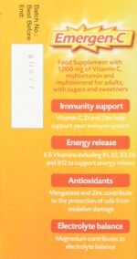 Emergen-C Multiminerals For Adults, With Vitamin C, Super Orange 24pk - Image 3